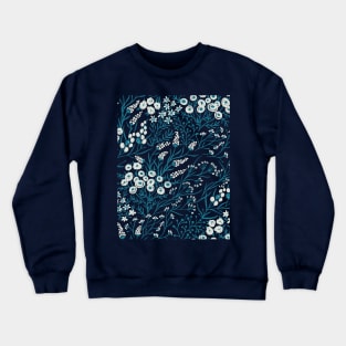 Flowers And Leaves Of Nature Crewneck Sweatshirt